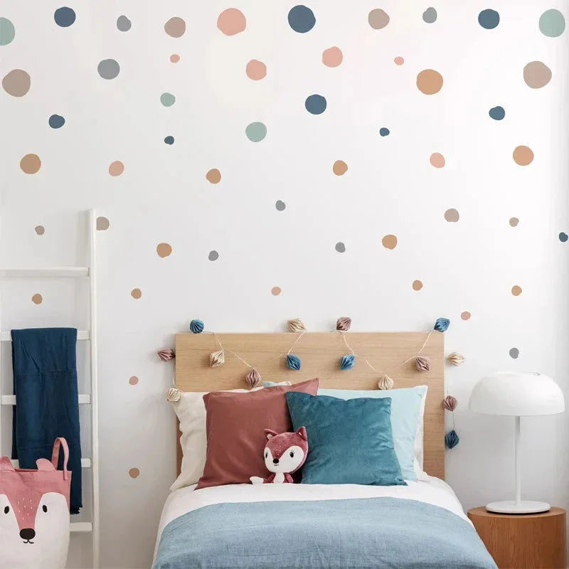 Papel Adesivo Infantil Pops para Quarto Colorido Lenogue Modelo único