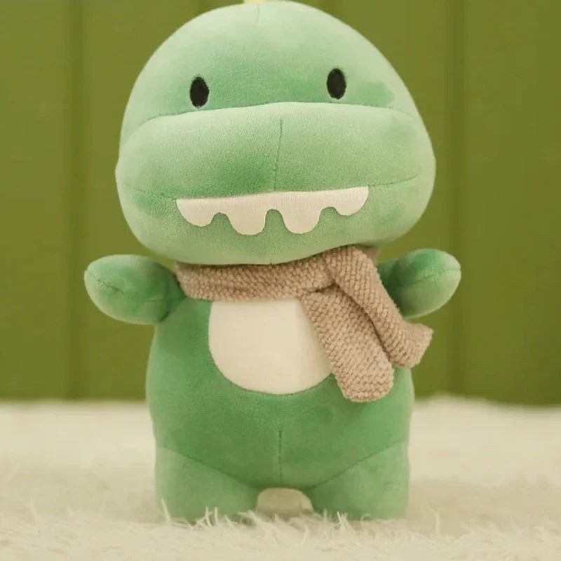 Pelúcia Infantil Animais Diversos Coloridos Lenogue Dinossauro / 23cm