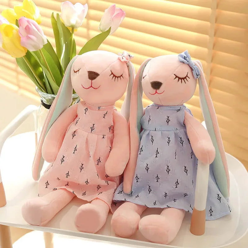 Pelúcia Infantil Coelho Orelhas Longas Lenogue