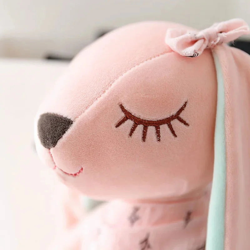 Pelúcia Infantil Coelho Orelhas Longas Lenogue