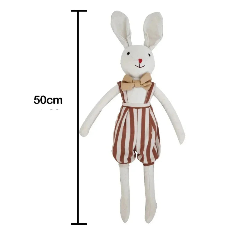 Pelúcia Infantil Little Bunny Branca Lenogue Coelho / 31 x 50cm