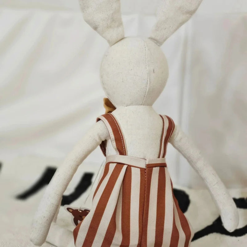 Pelúcia Infantil Little Bunny Branca Lenogue Coelho / 31 x 50cm