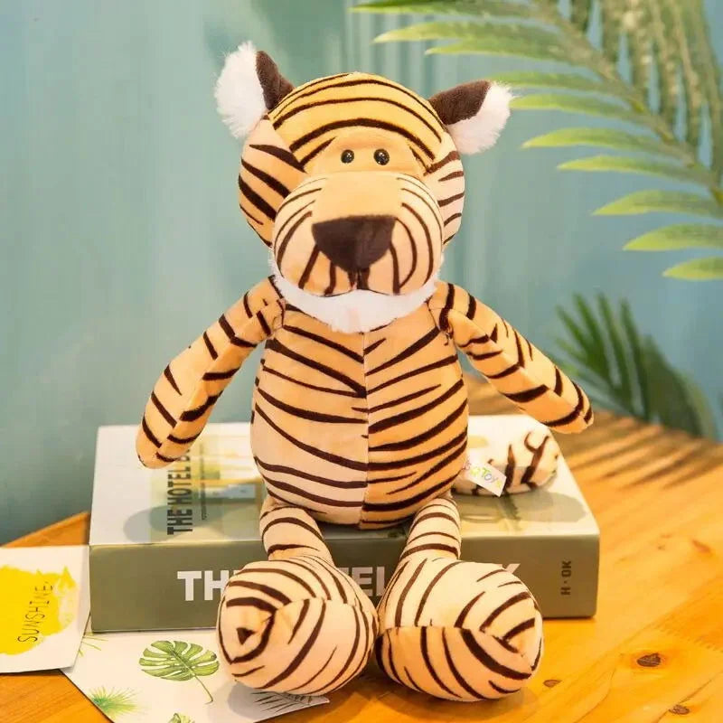 Pelúcia Infantil Tigre Listrado Lenogue / 25 Cm