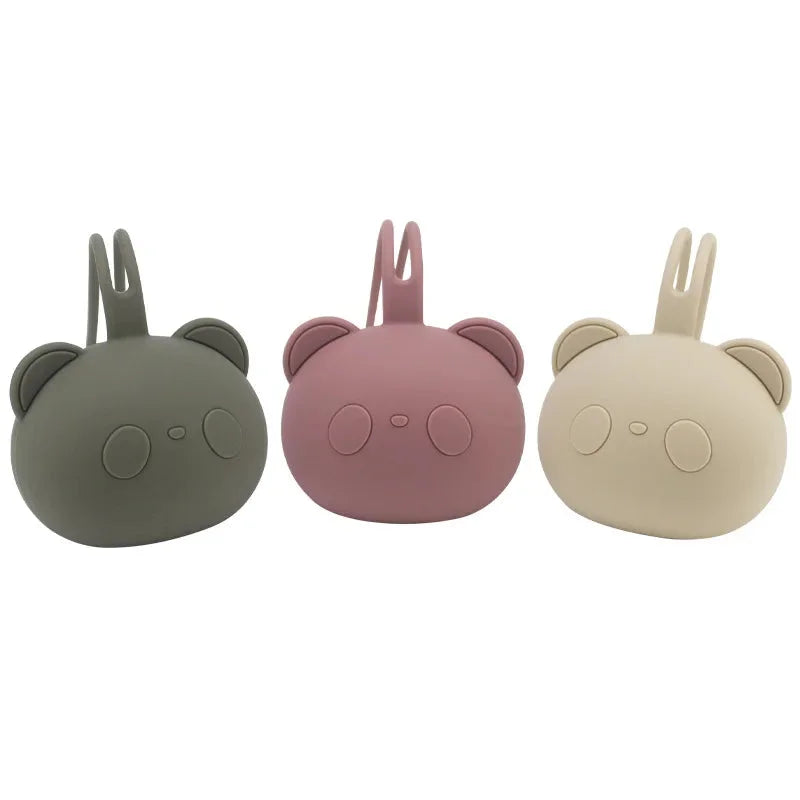 Porta Chupeta Elegante de Silicone Lenogue