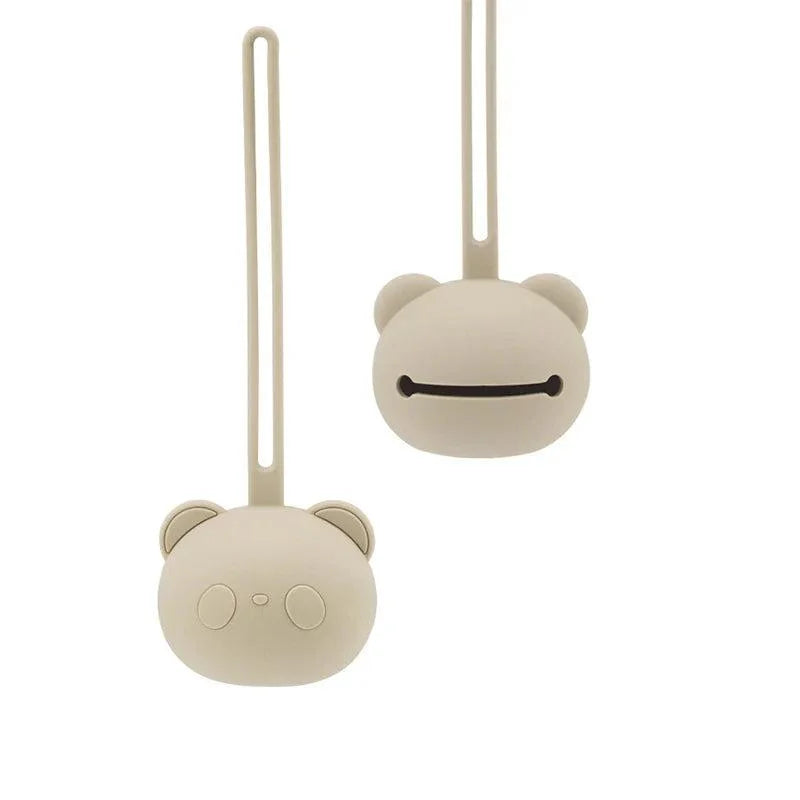 Porta Chupeta Elegante de Silicone Lenogue