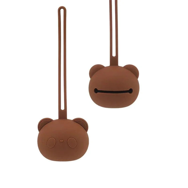Porta Chupeta Elegante de Silicone Lenogue