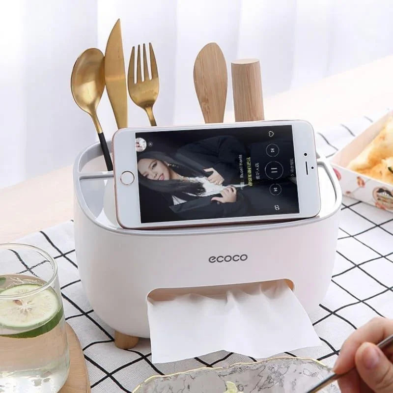 Porta Lenço com Design Multifuncional Lenogue