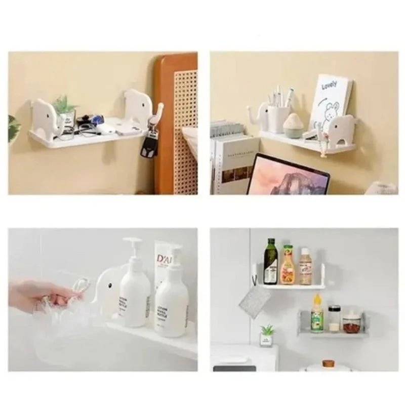 Prateleira Infantil Banheiro sem Perfuração Lenogue