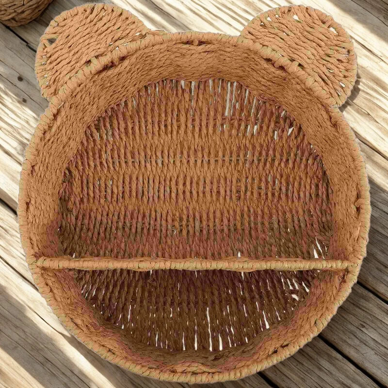 Prateleira Infantil Bear Marrom Lenogue Castanho Claro