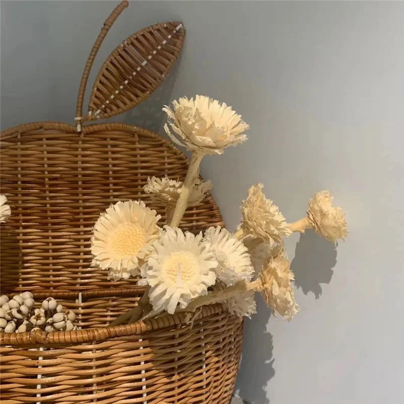 Prateleira Infantil Vime Poire Et Pomme Natural Lenogue