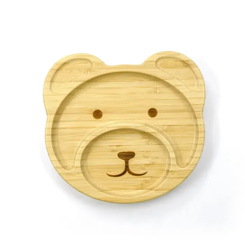 Prato Macio de Bambu Diversos Lenogue Urso
