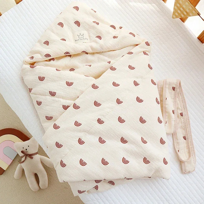 Roupão Infantil com Capuz Lenogue Coração / 90 x Cm
