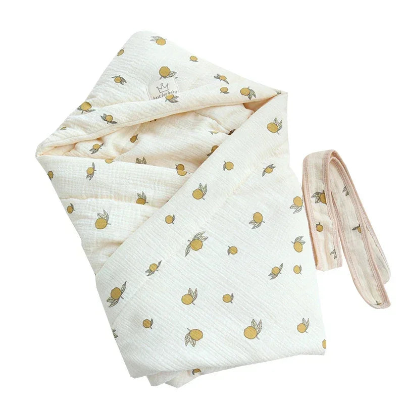 Roupão Infantil com Capuz Lenogue Limão / 90 x Cm