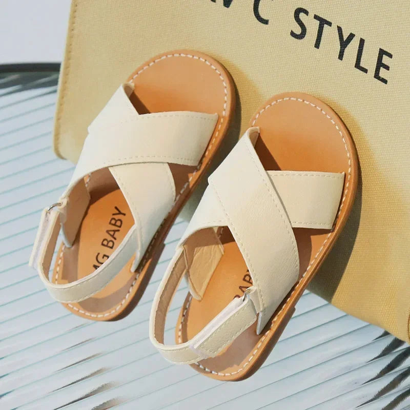 Sandália Infantil para Praia e Verão Lenogue Branco / 21-22