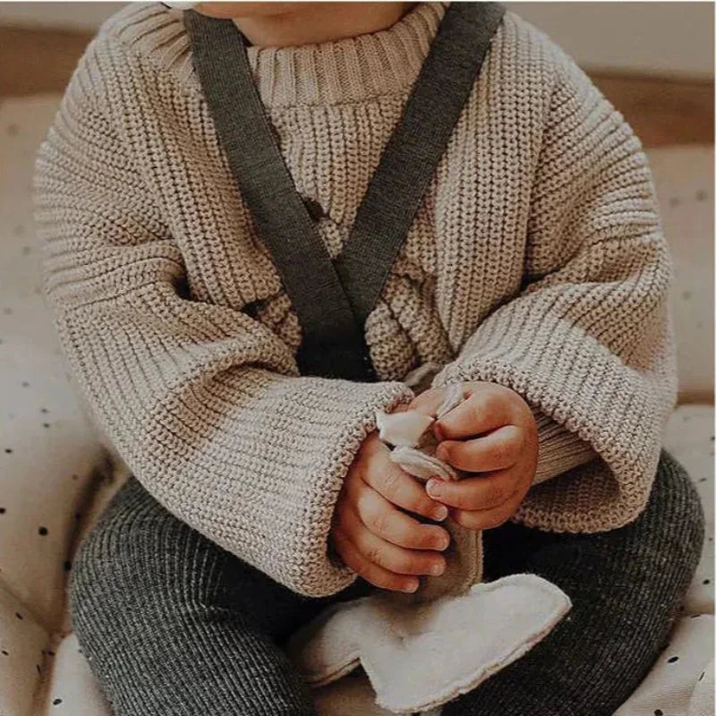 Suéter Infantil Cocada Bege Lenogue