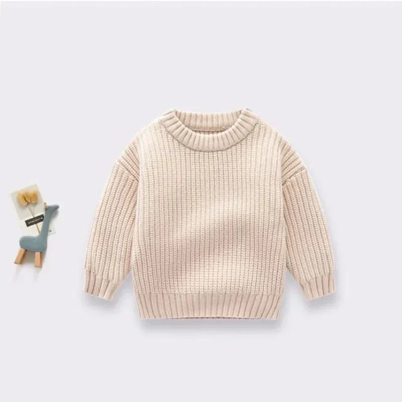 Suéter Infantil Cocada Bege Lenogue / 3-6 Meses