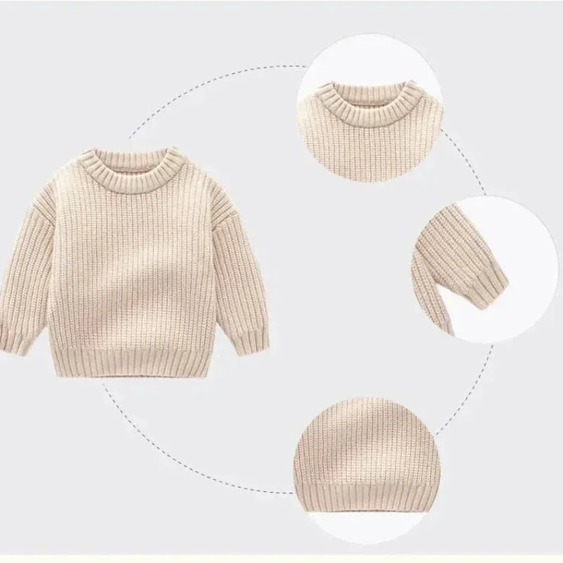 Suéter Infantil Cocada Bege Lenogue