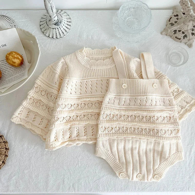 Suéter Infantil Pancake Bege Lenogue