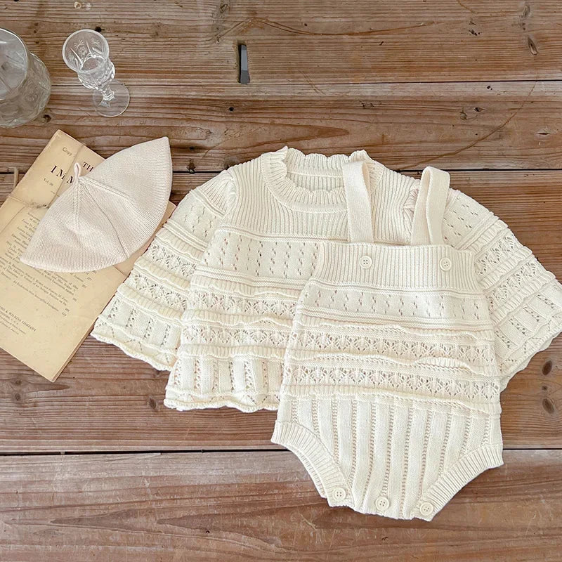 Suéter Infantil Pancake Bege Lenogue