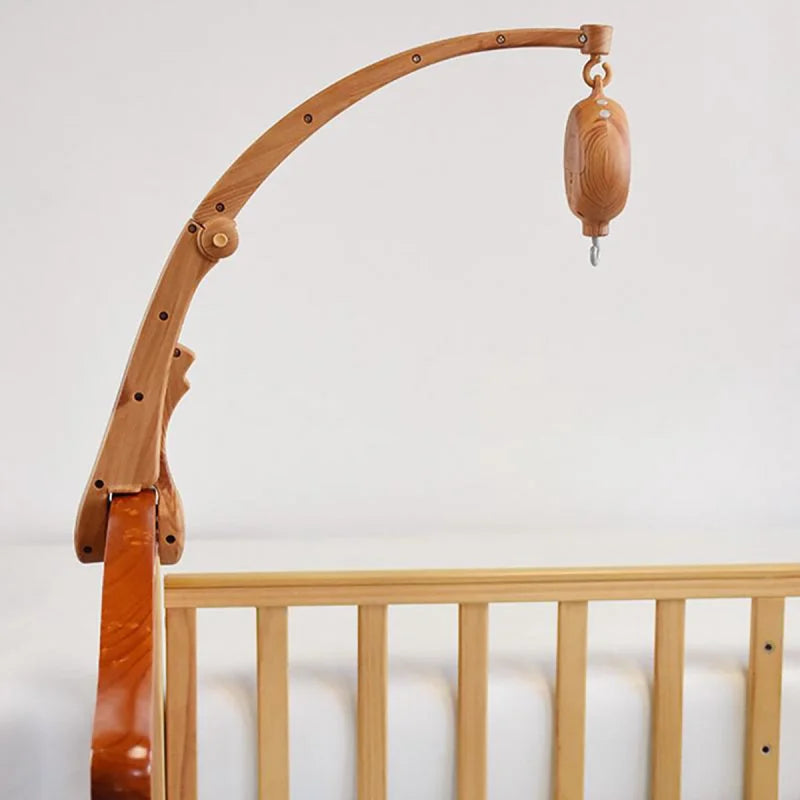 Suporte Mobile Infantil Madeira com Música Lenogue Musical