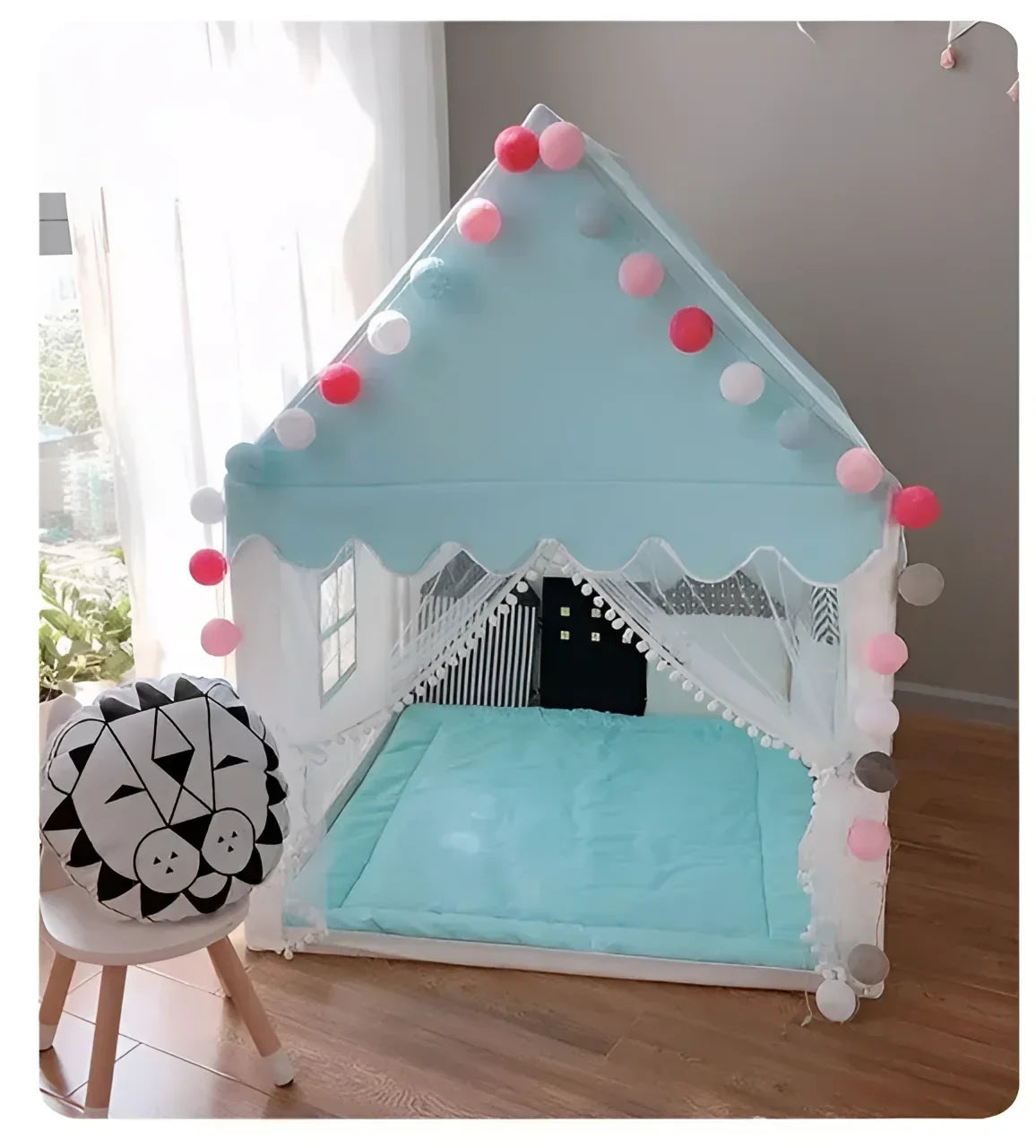 Tenda Cabana Infantil Tipi Unissex Lenogue
