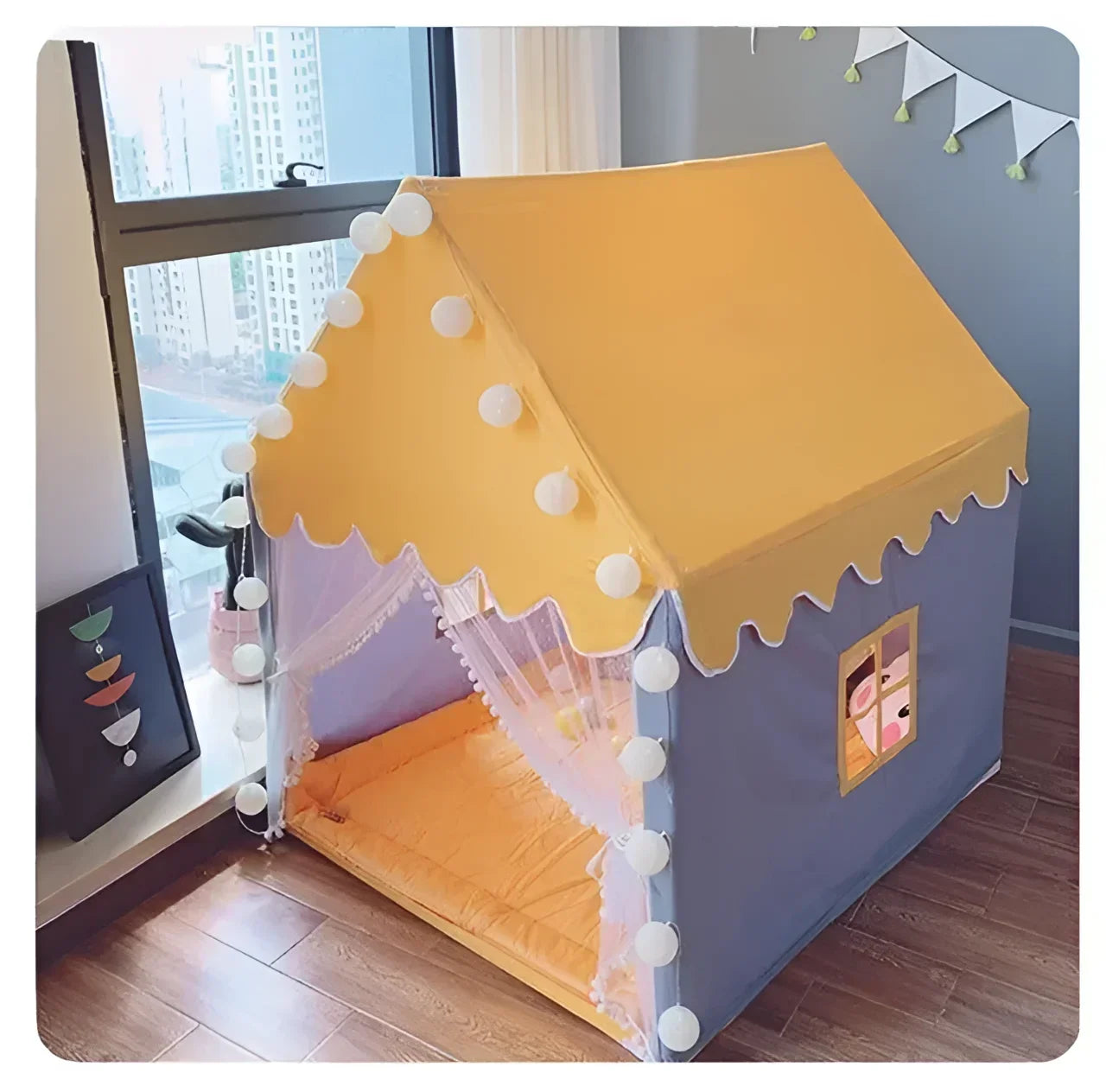 Tenda Cabana Infantil Tipi Unissex Lenogue