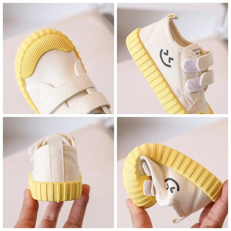 Tênis Infantil em Lona Antiderrapante Respirável Solado Macio Lenogue