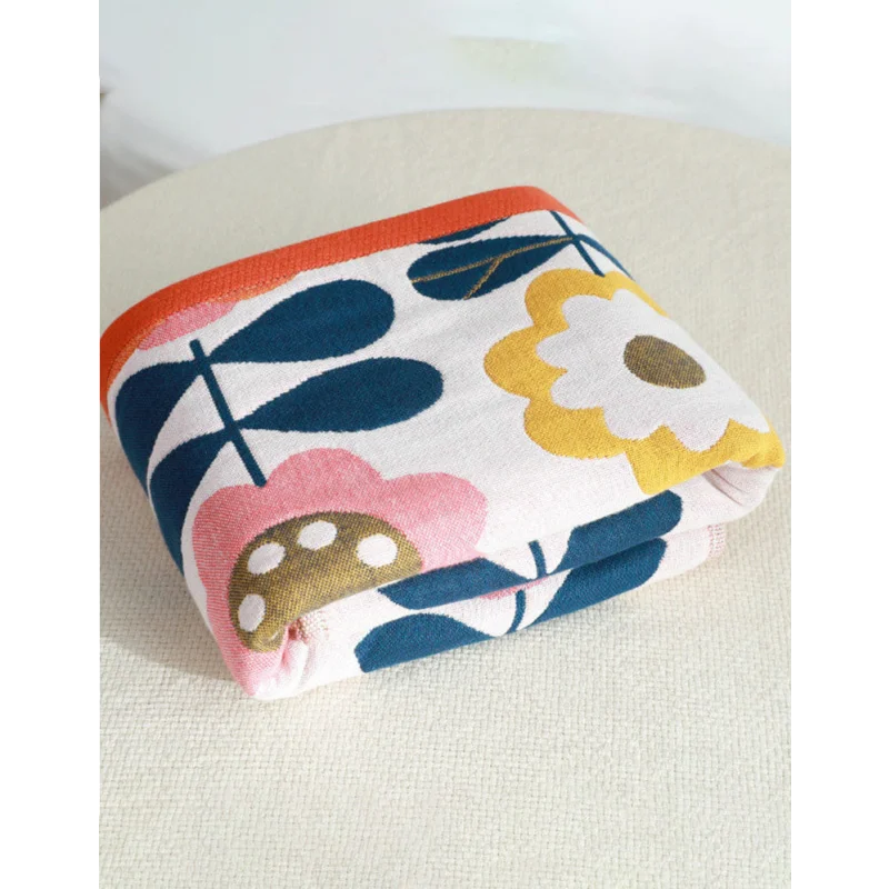 Toalha Infantil Flores Colorida Lenogue / 70cm x 140 Cm