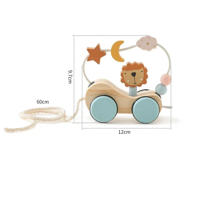 Trenzinho Infantil de Madeira Colorido Lenogue Mod. 01