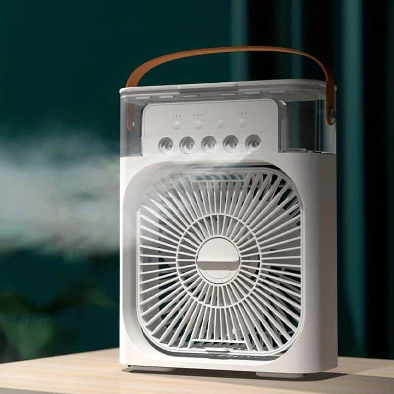 Ventilador Mini Ar Condicionado Umidificador Lenogue