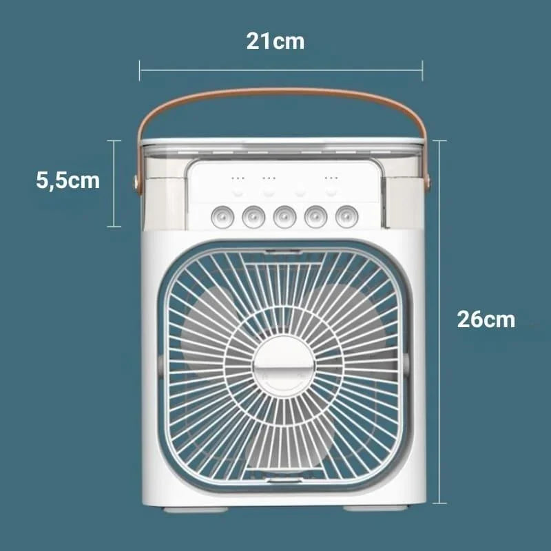Ventilador Mini Ar Condicionado Umidificador Lenogue