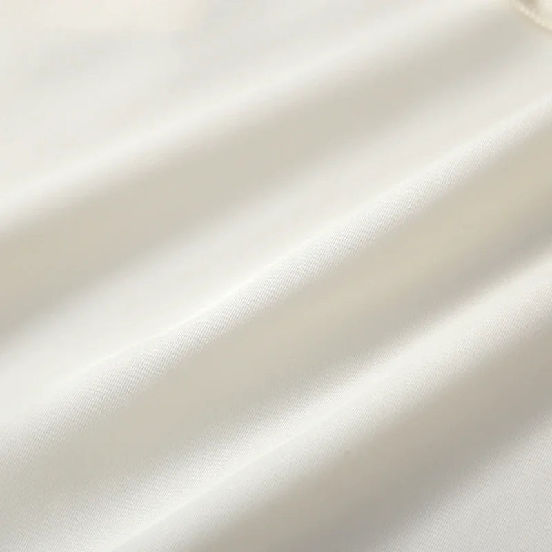 Vestido Infantil com Gola Boneca Laço e Bolsos sem Manga Lenogue