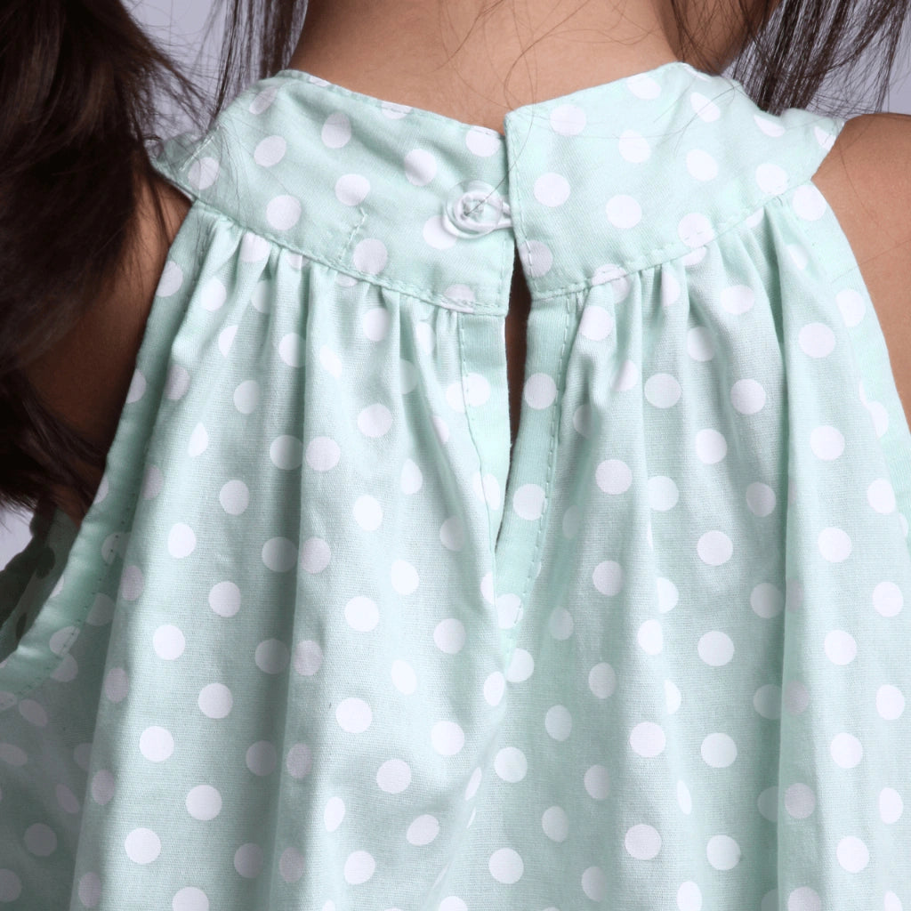 Vestido Infantil de Algodão Respirável Dia a Dia Lenogue