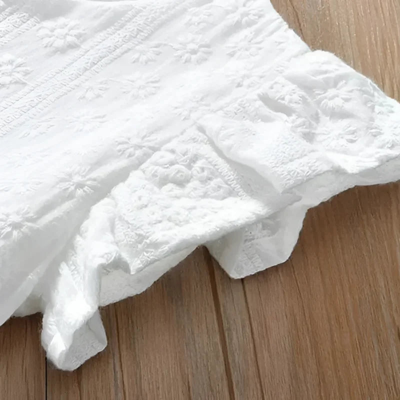 Vestido Infantil Feminino Maria Helena Floral Lenogue