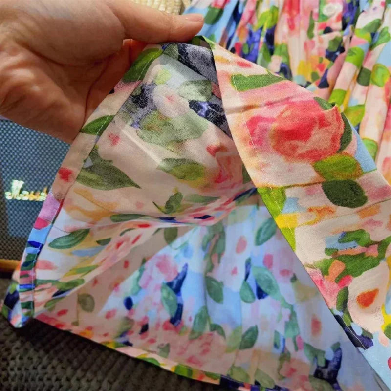 Vestido Infantil Feminino Monalisa Floral Lenogue