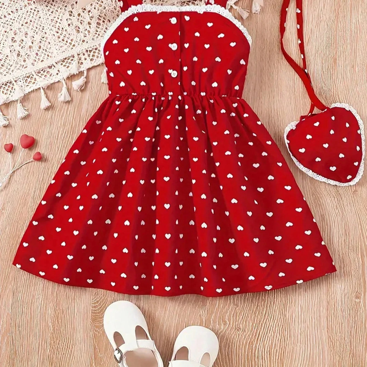 Vestido Infantil Feminino Verão Casual Algodão Lenogue