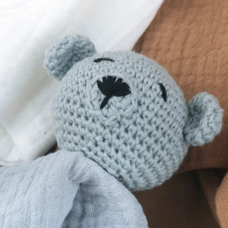Babador Infantil Calmante Respirável Azul Lenogue