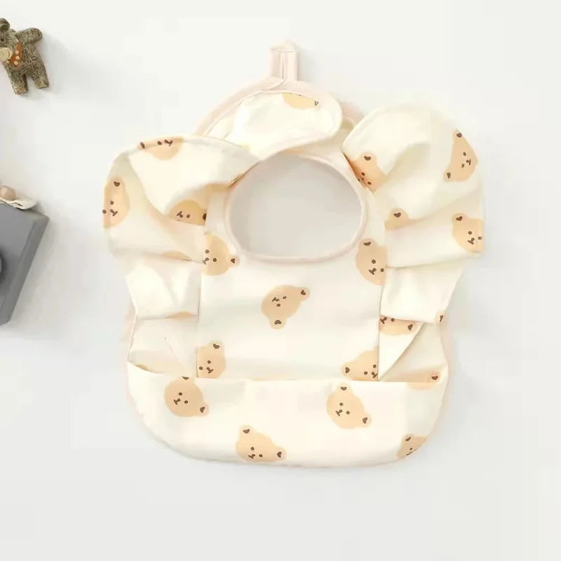 Babador Infantil Angel Wings Branco Lenogue Mod-19