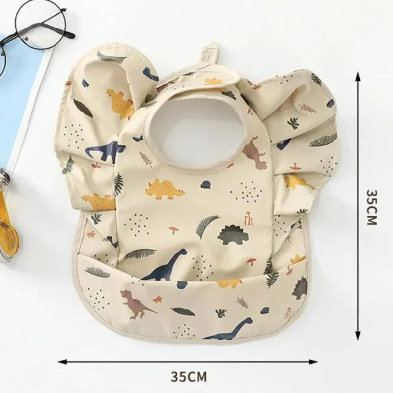 Babador Infantil Angel Wings Branco Lenogue