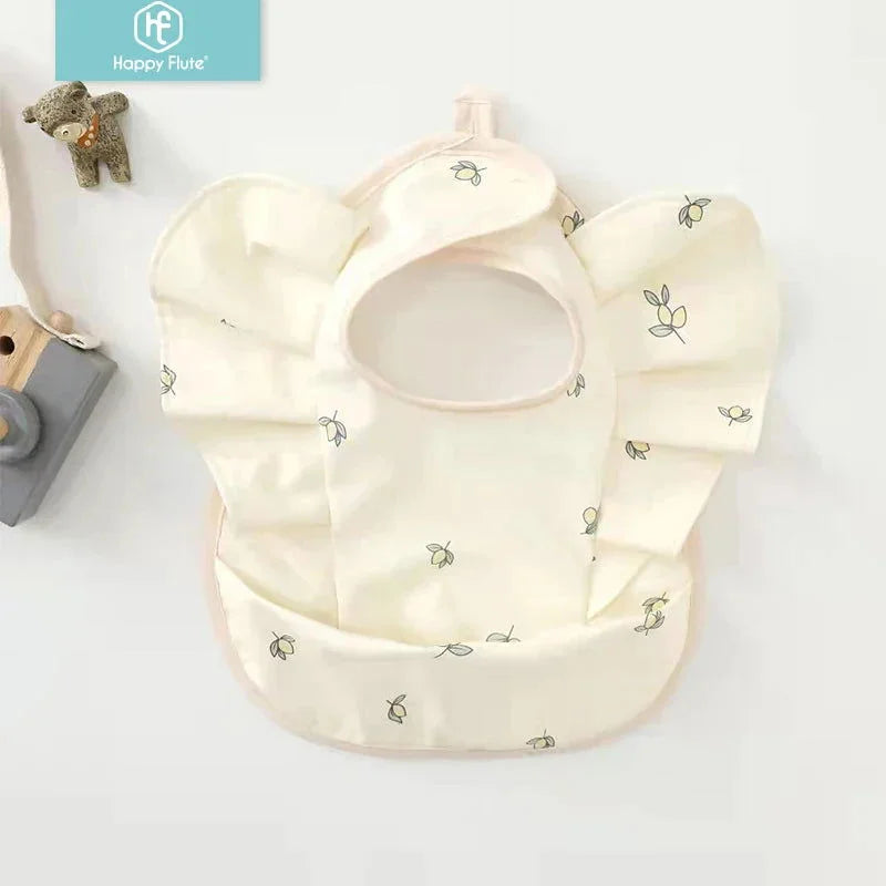 Babador Infantil Angel Wings Branco Macio Angel para Proteção e Estilo