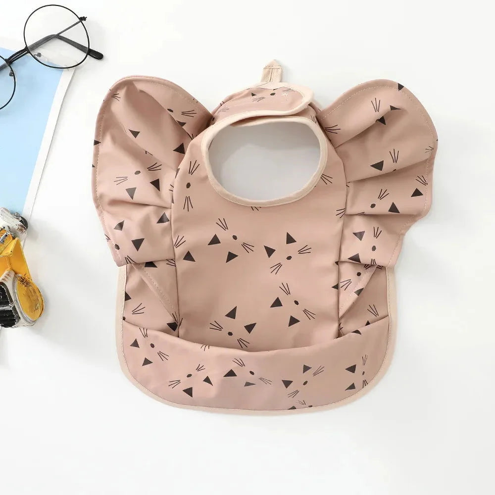 Babador Infantil Angel Wings Lenogue Rosa