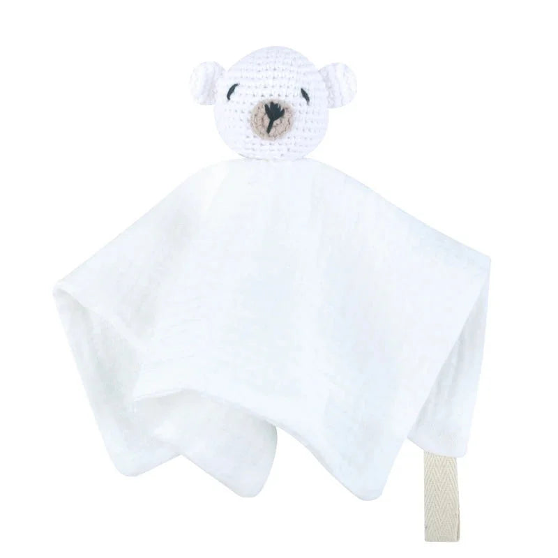 Babador Infantil Calmante Respirável Lenogue Branco