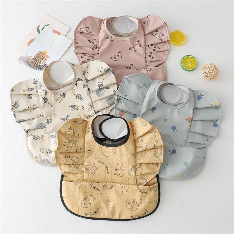 Babador Infantil com Bolsinho Nordic Mood Cinza Lenogue