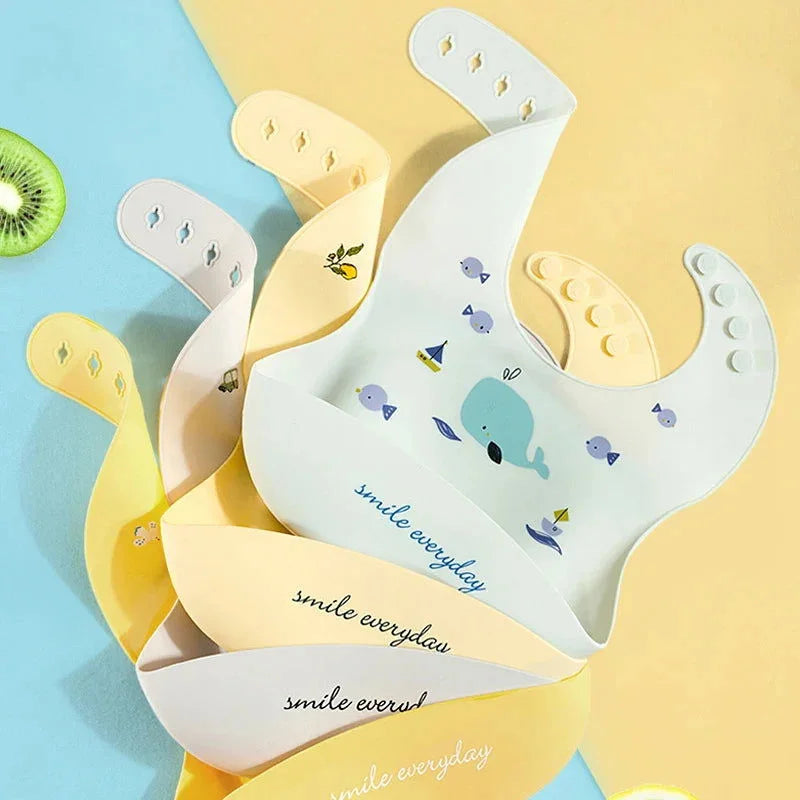 Babador Infantil Silicone à Prova D’água Lenogue