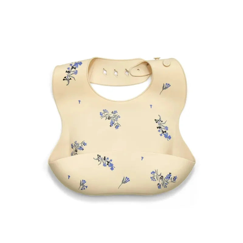 Babador Infantil de Silicone Verde Lenogue