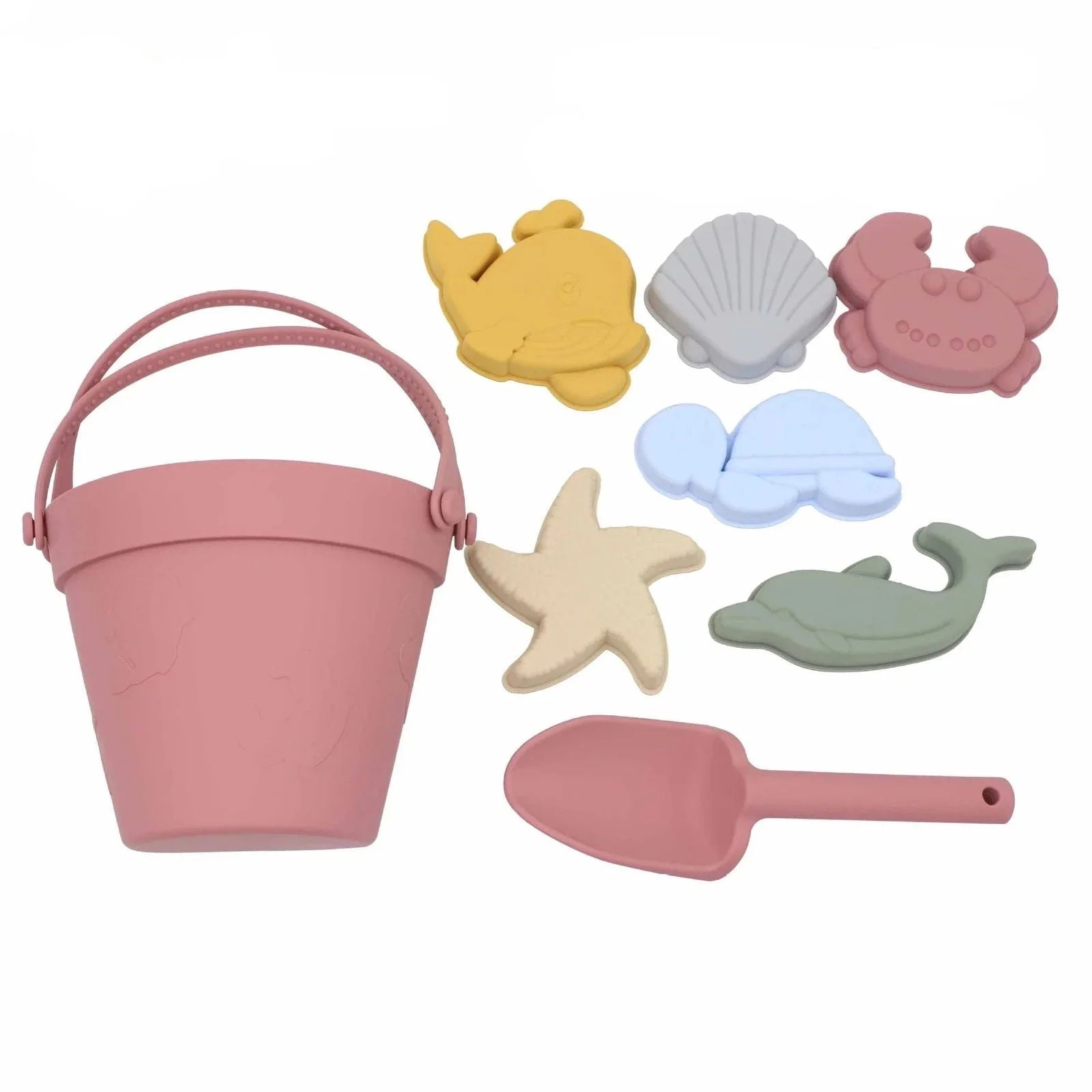 Baldinho Infantil Summer Beach Silicone Colorido Lenogue