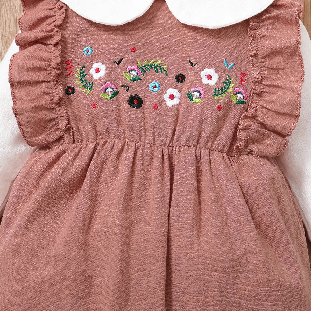 Body Infantil Feminino Estampa Floral Lenogue