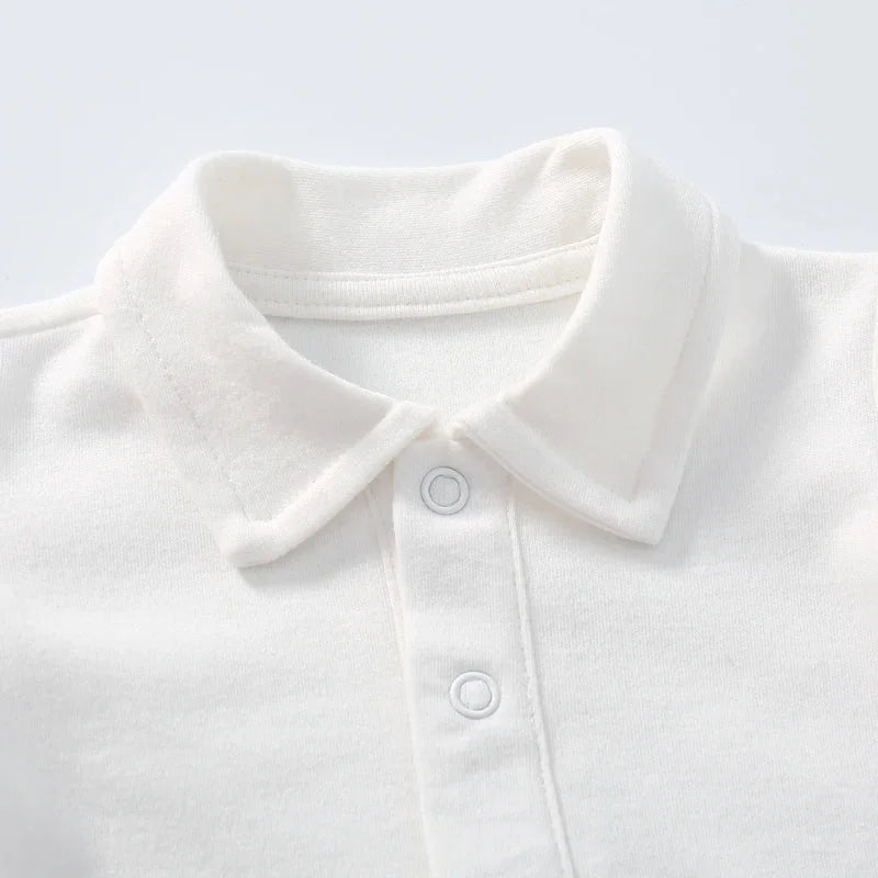 Body Infantil Polo Azul Lenogue
