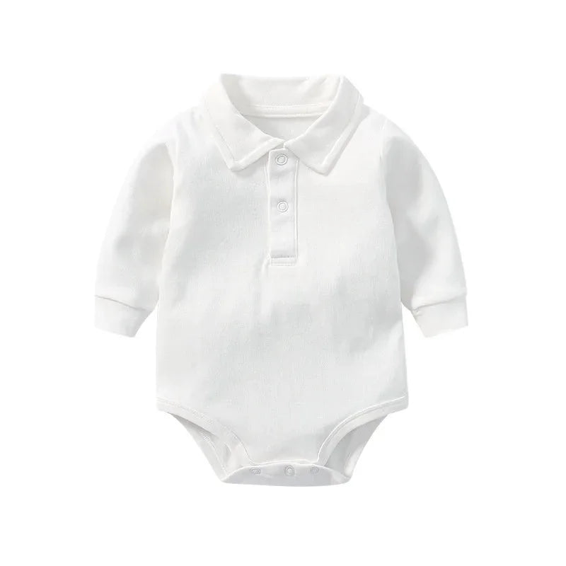 Body Infantil Polo Azul Lenogue Branco / 0-3 Meses