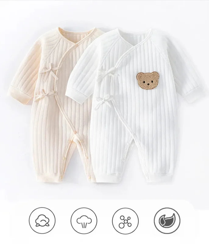 Body Luxuoso Ursinho Lenogue para Bebês com Conforto e Estilo